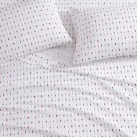 Pineapple Pinstripe Cotton Sheet Set