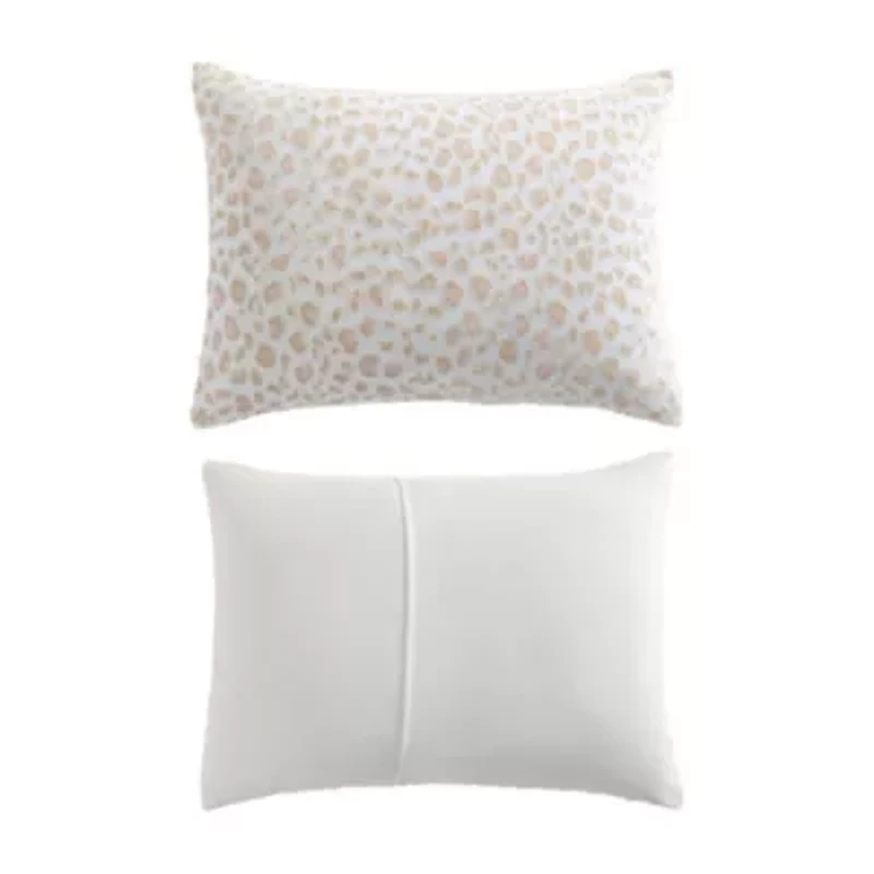 Betseys Leopard Microfiber Comforter Set