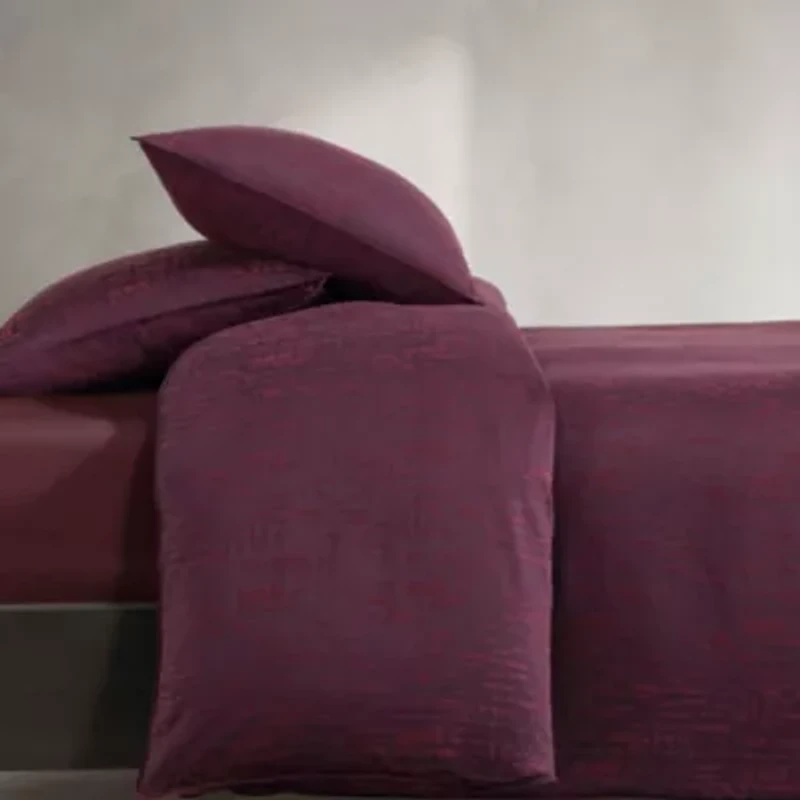 Linear Circuit Cotton Duvet Set