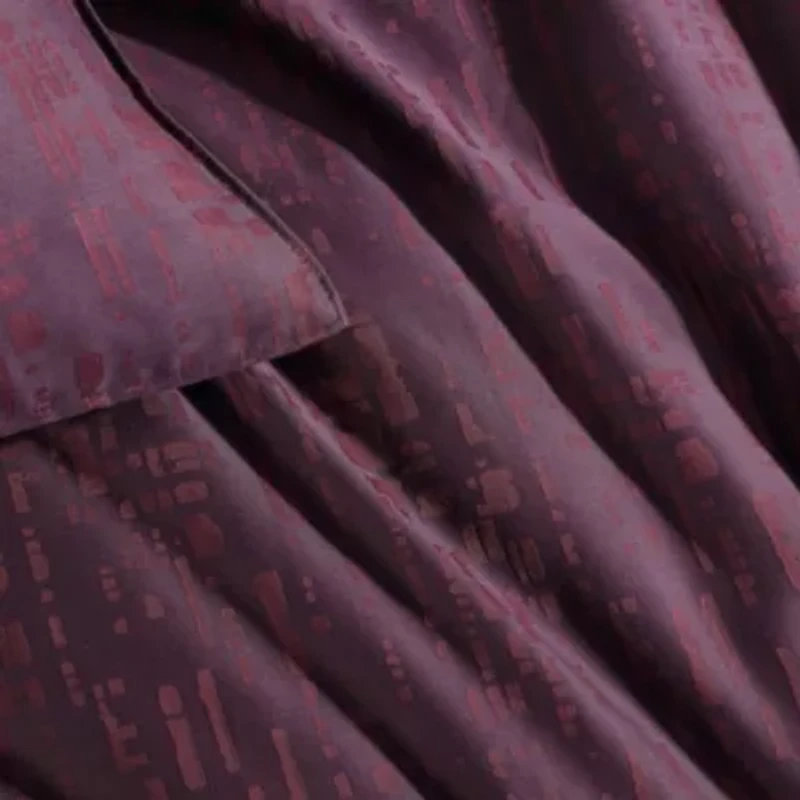 Linear Circuit Cotton Duvet Set