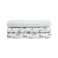 Line Dance Microfiber Sheet Set