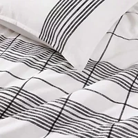 Brooklyn Heights Stripe Cotton Duvet Set