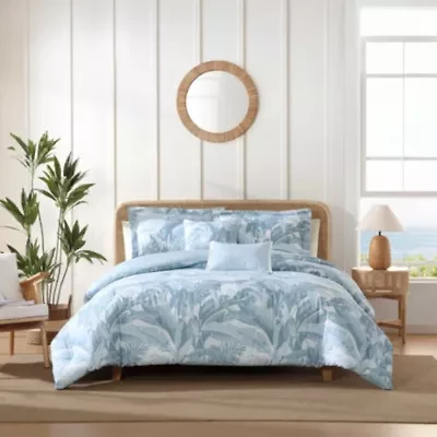 Palm Serenity Reversable Cotton Comforter Set