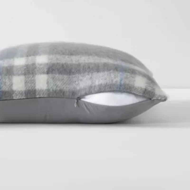 Ryan Cove Plaid Microfiber Decorative Pillow