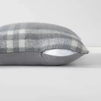 Ryan Cove Plaid Microfiber Decorative Pillow