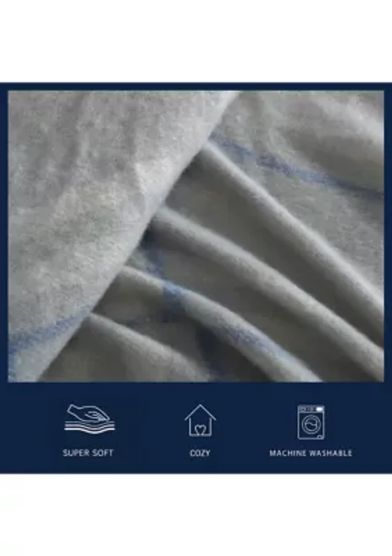 Ryan Cove Plaid Microfiber Throw