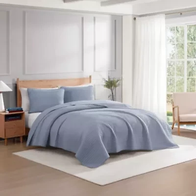 Christopher Texture Cotton Quilt Set