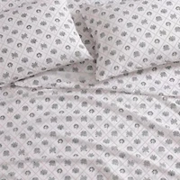 Palm Tree Trellis Cotton Sheet Set