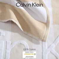 Beach Stripe Logo Cotton Blend Towel Set