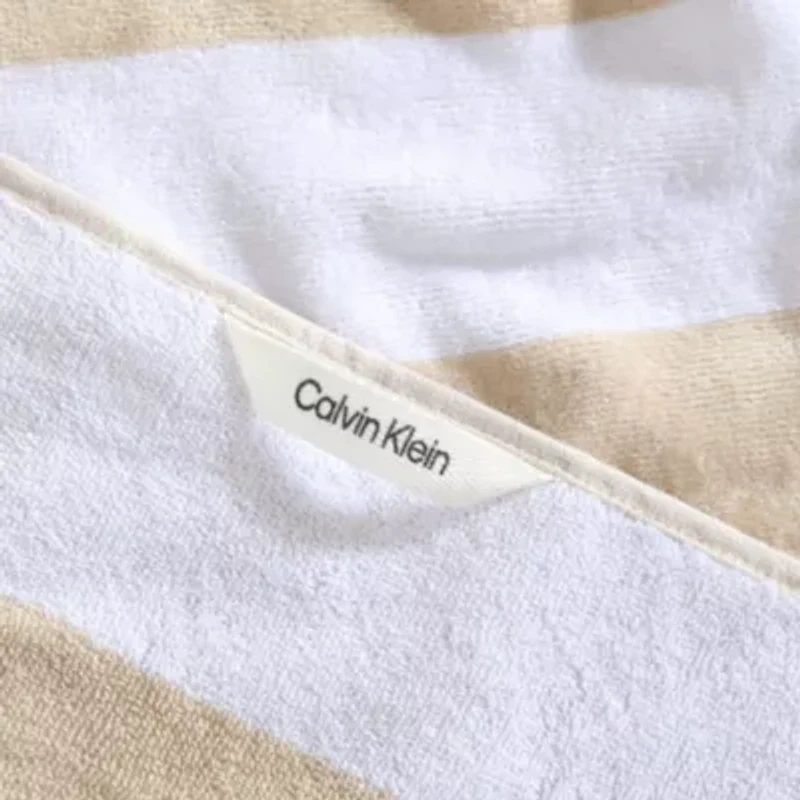 Beach Stripe Logo Cotton Blend Towel Set