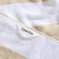 Beach Stripe Logo Cotton Blend Towel Set