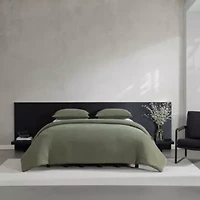 Carved Lines Matelesse Cotton Blend Duvet Set