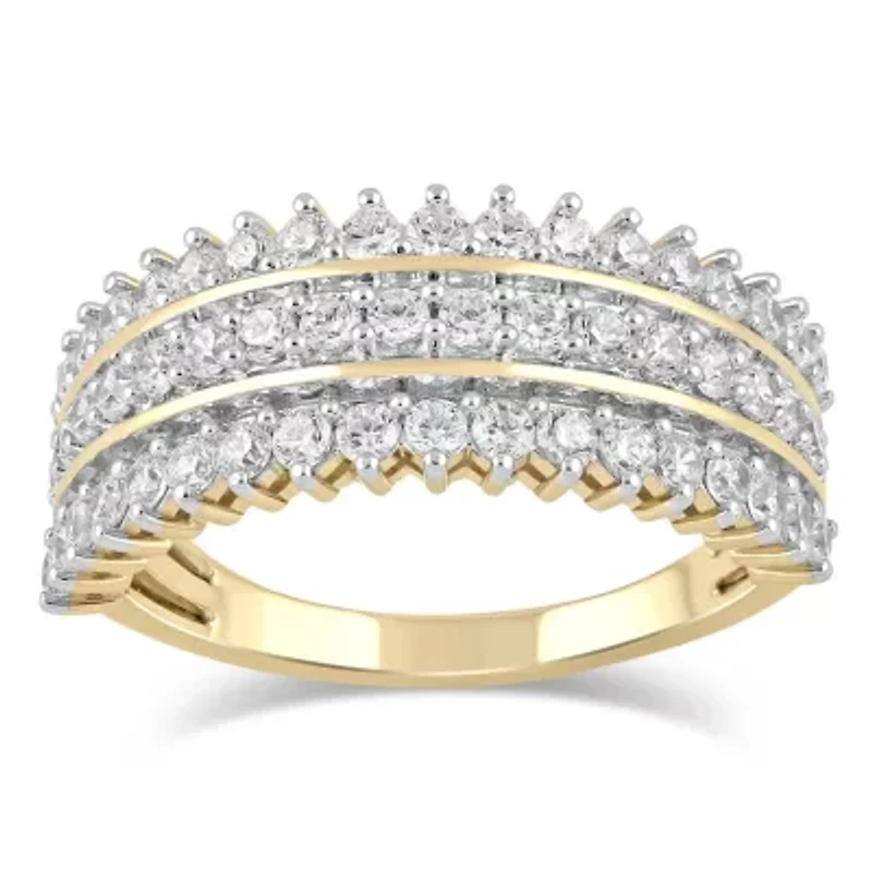 Lab Created Womens Diamond Ring