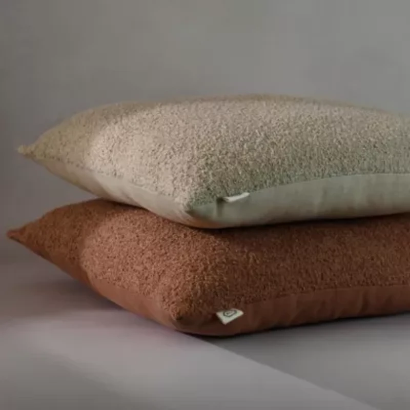 Ember Cotton Rich Boucle Decorative Pillow