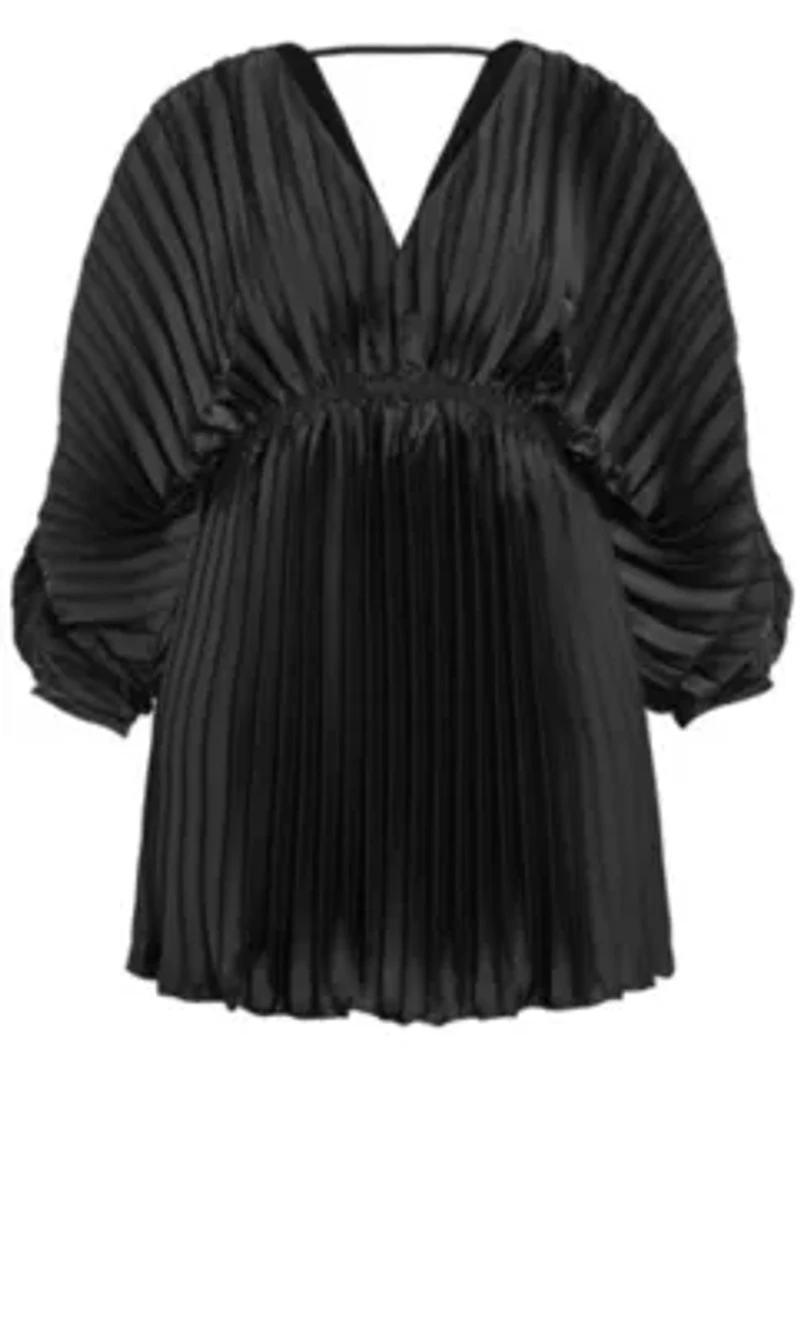 Chloe Pleat Dress