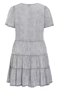 Denim Tier Dress
