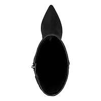 Glint Pointy Toe Tall Shaft Dress Boots