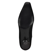 Havier Wide Calf Tapered Heel Dress Boots