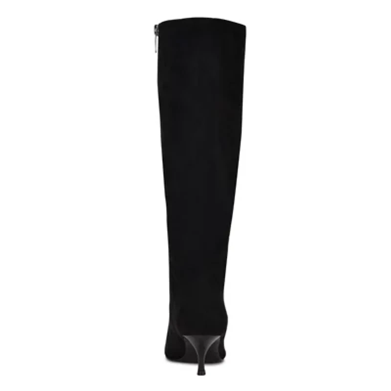 Havier Tapered Heel Tall Shaft Dress Boots