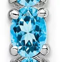 2.2 ct. t.w. Citrine Polished Hinged Hoop Earrings Rhodium-plated Sterling Silver