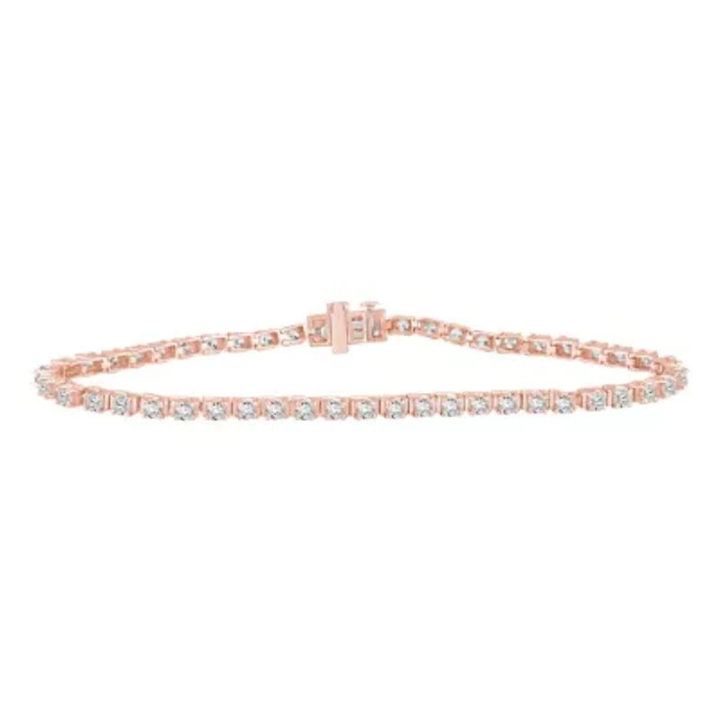 ct. tw. Diamond Tennis Bracelet 10K Gold