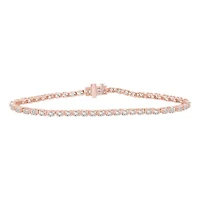 ct. tw. Diamond Tennis Bracelet 10K Gold