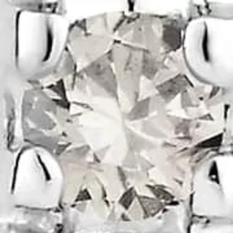 1 ct. tw. Diamond Hoop Earring 10K Gold