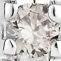 1 ct. tw. Diamond Hoop Earring 10K Gold