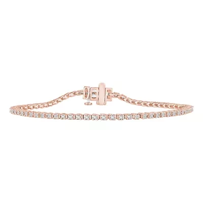 ct. tw. Diamond Tennis Bracelet 10K Gold