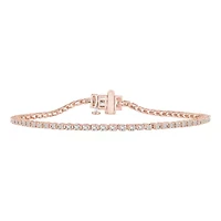 ct. tw. Diamond Tennis Bracelet 10K Gold
