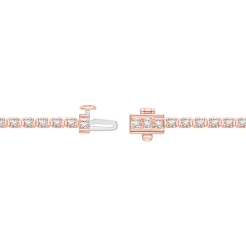 ct. tw. Diamond Tennis Bracelet 10K Gold
