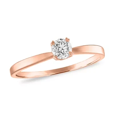 1/ ct. tw. Diamond Solitare Ring 14K Gold