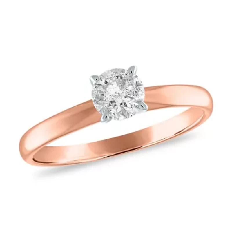 1/4 ct. tw. Diamond Solitare Ring in 14K Gold