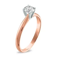 1/4 ct. tw. Diamond Solitare Ring in 14K Gold