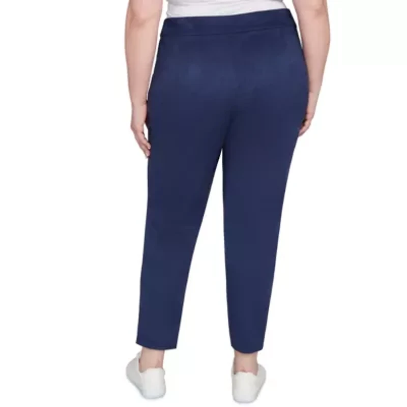 SOLID FAUX SUEDE PANT