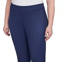 SOLID FAUX SUEDE PANT