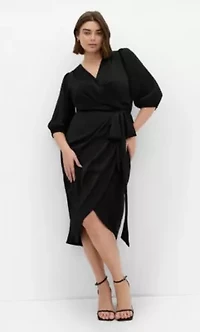Opulent Elbow Sleeve Dress