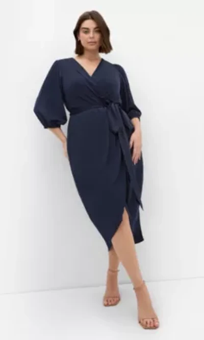 Opulent Elbow Sleeve Dress
