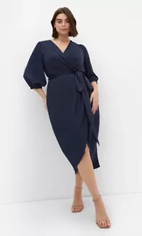 Opulent Elbow Sleeve Dress