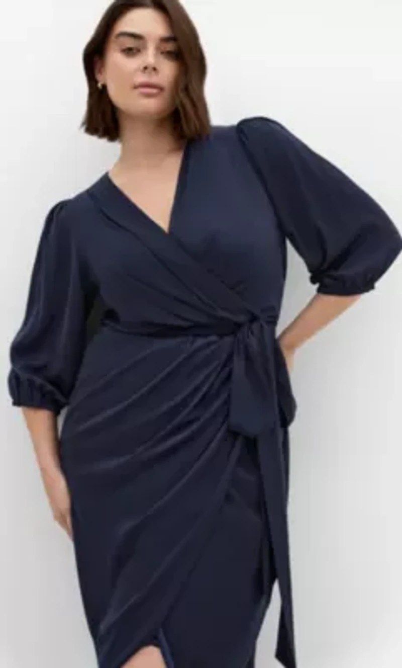 Opulent Elbow Sleeve Dress