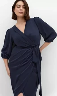 Opulent Elbow Sleeve Dress