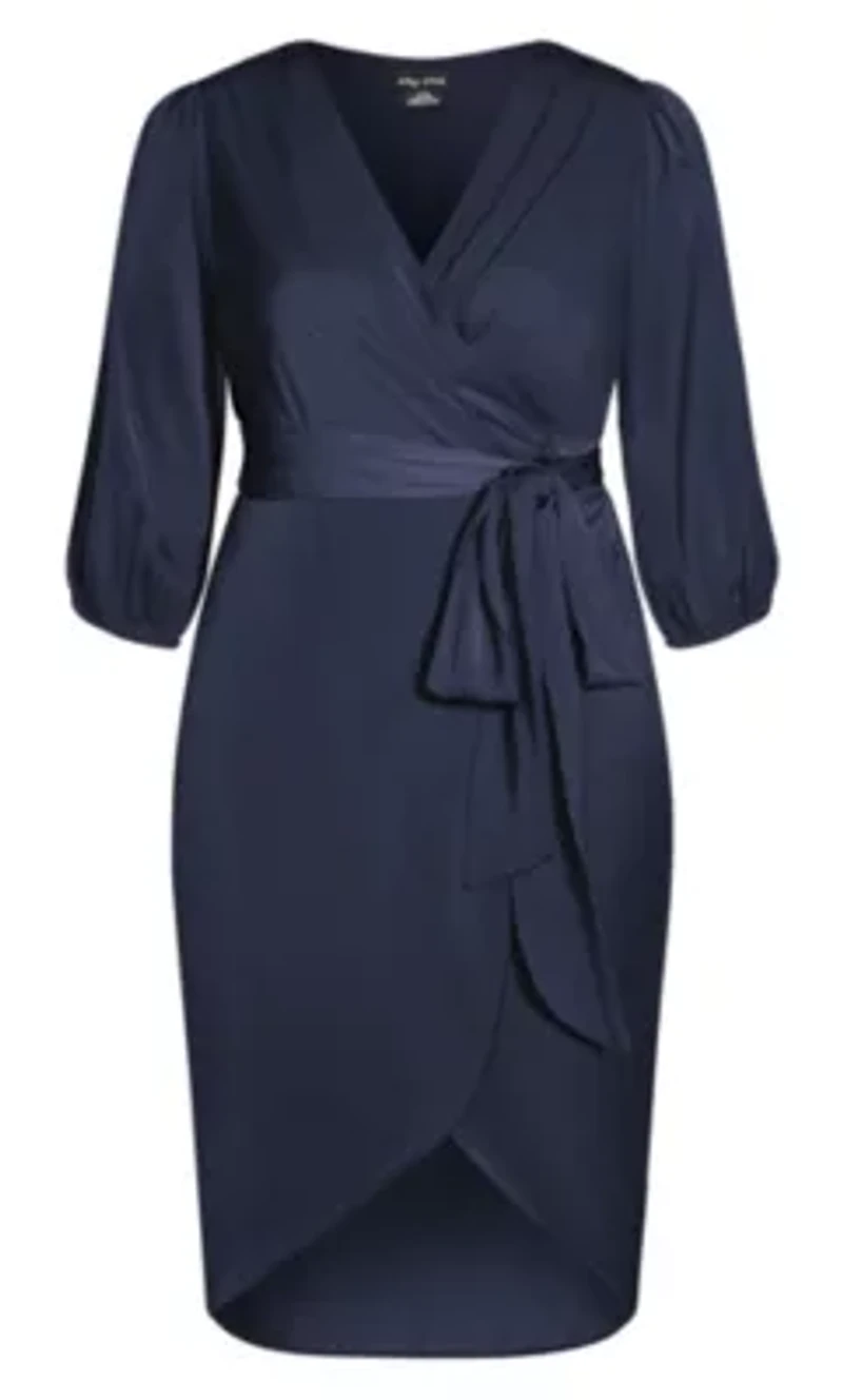 Opulent Elbow Sleeve Dress
