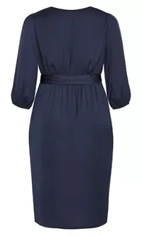 Opulent Elbow Sleeve Dress