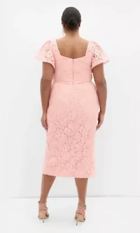 Maisie Lace Midi Dress