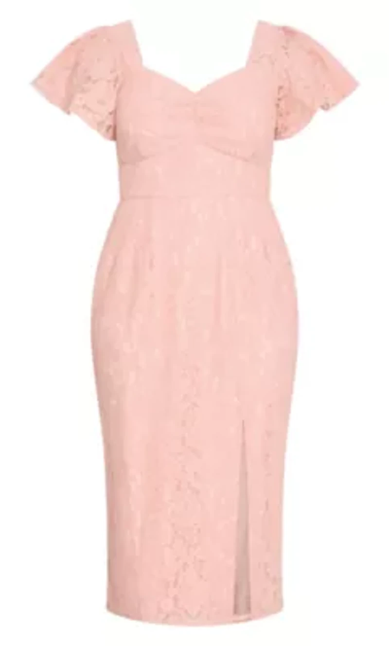 Maisie Lace Midi Dress