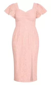 Maisie Lace Midi Dress