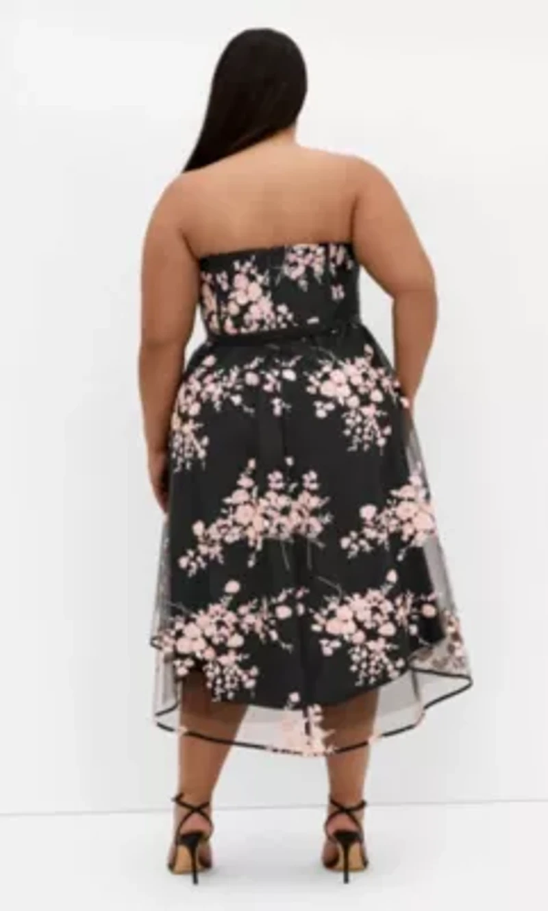 Ambrosia Strapless Tulle Dress