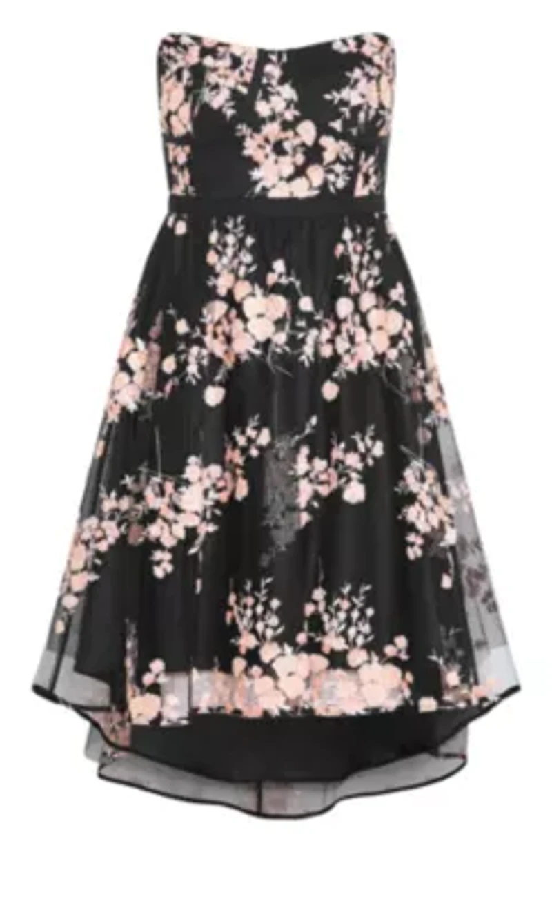 Ambrosia Strapless Tulle Dress