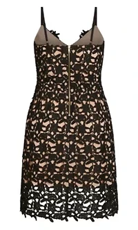 So Fancy Lace Fit And Flare Dress