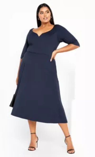 Cute Girl Elbow Sleeve Dress